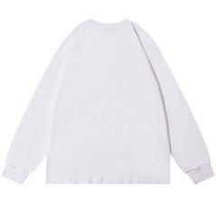 MODP SMKLIFE Letter Printing Sweatshirts