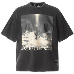 Fear Of God Washed Distressed T-Shirt