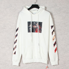 OFF-WHITE Caravaggio oil painting pattern printing Hoodies