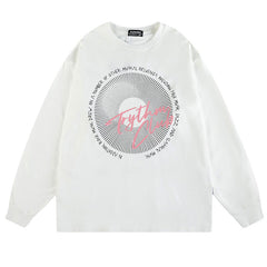MODP SMKLIFE Letter Printing Sweatshirts