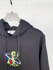 Off-White Alien Pattern Arrow Hoodies