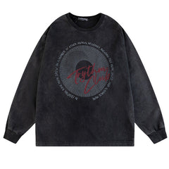 MODP SMKLIFE Letter Printing Sweatshirts