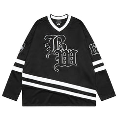 MODP SMKLIFE Letter Printing Sweatshirts