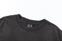 Saint Michael Letter Logo Print T-Shirt