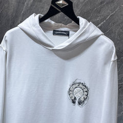 Chrome Hearts Hoodies #8663 White