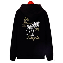 Palm Angels Paris Embroidered Hoodie