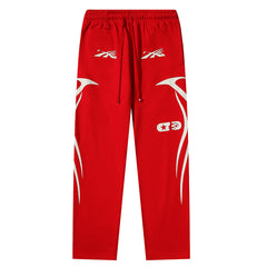 Hellstar Sports Jet Black / Red Sweatpants