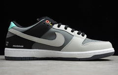 SB Dunk Low Black white grey