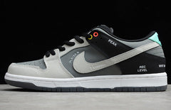 SB Dunk Low Black white grey