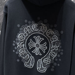 Chrome Hearts Hoodies #8811 Black