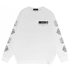 Amiri Letter Print Long Sleeve T-Shirts