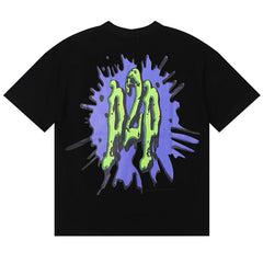 Hellstar P2P Preto Branco T-Shirt