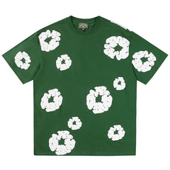 Denim Tears Men's Green T-shirt
